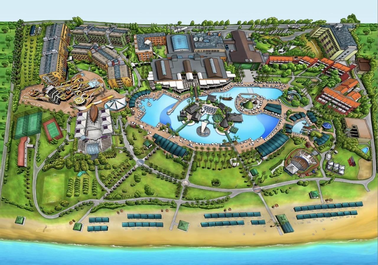 Aqi Pegasos World Hotel Side Exterior photo